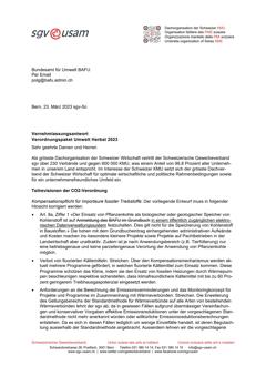  Verordnungspaket Umwelt Herbst 2023