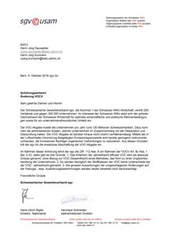  Anhörungsantwort Änderung VOCV