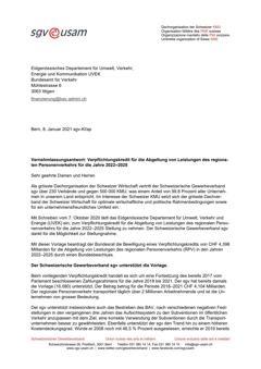  Verpflichtungskredit für die Abgeltung von Leistungen des regionalen Personenverkehrs für die Jahre 2022–2025