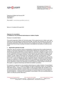  Loi fédérale sur les procédures électroniques en matière d’impôts