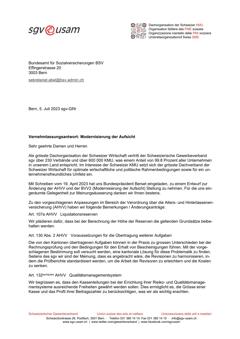  Modernisierung der Aufsicht